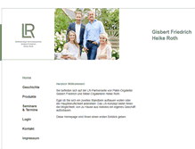 Tablet Screenshot of lr-friedrich-roth.de
